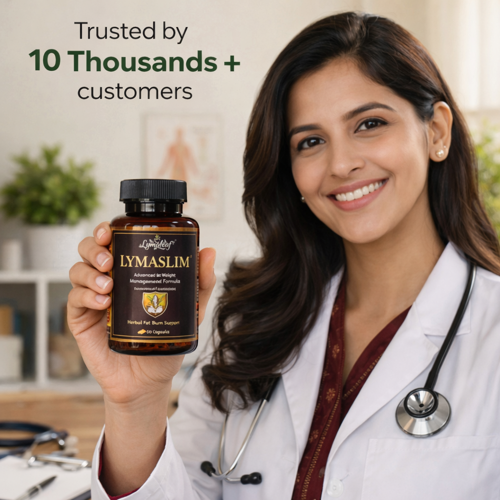 Doctor promoting Lymaleaf weight management