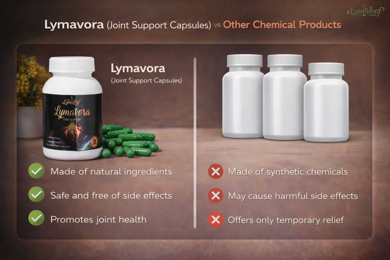 Lymavora vs chemical joint products